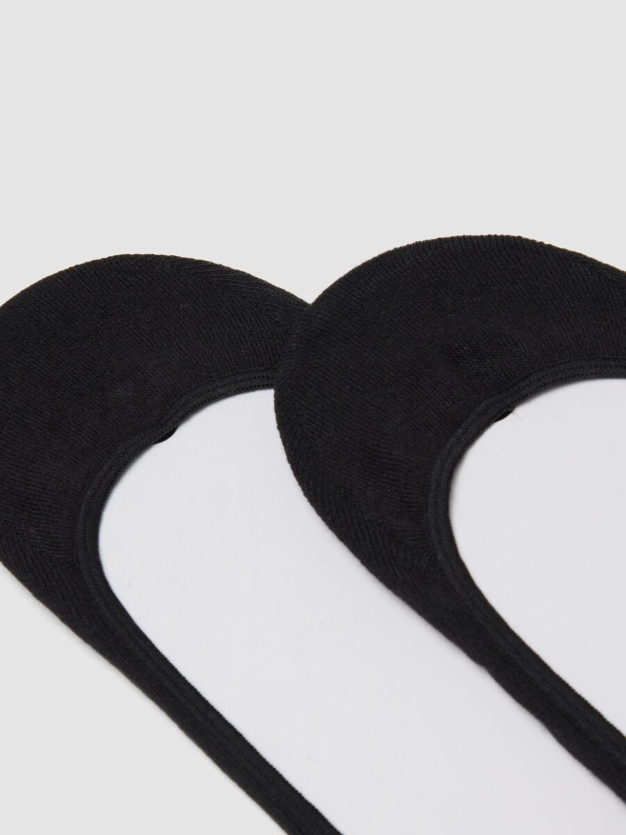 Tripack di fantasmini neri sportivi in cotone organico elasticizzato_2