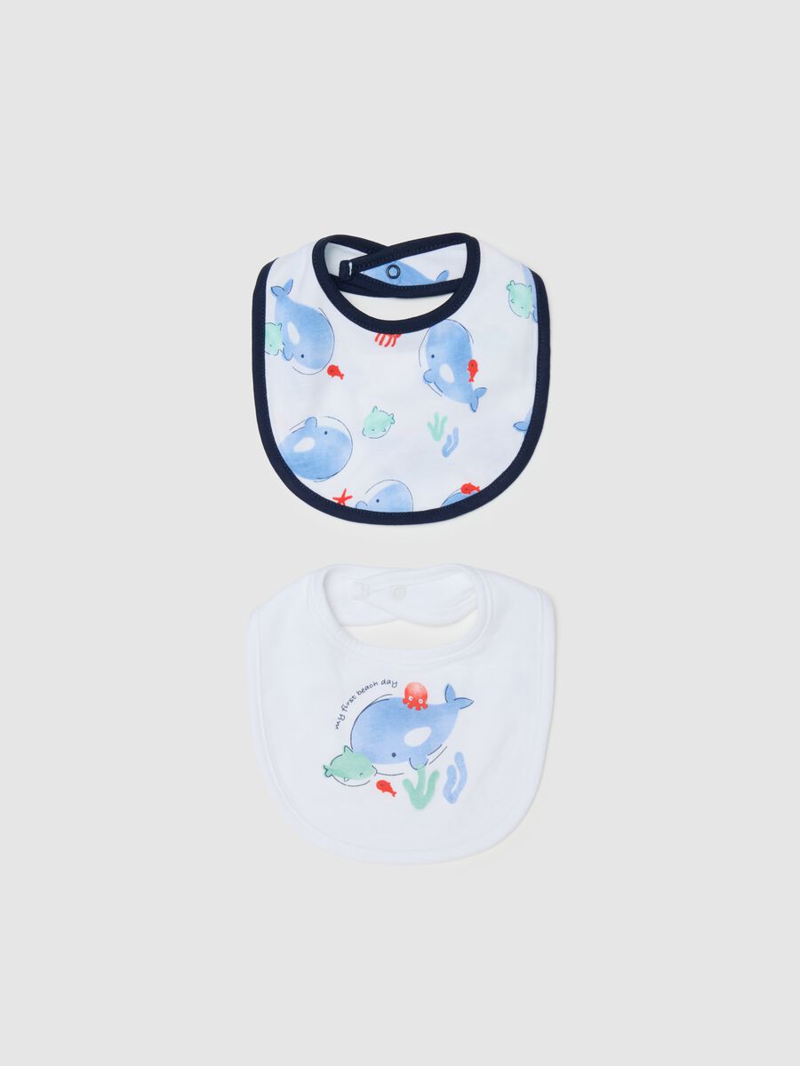 Multicolour pure cotton baby bib_0