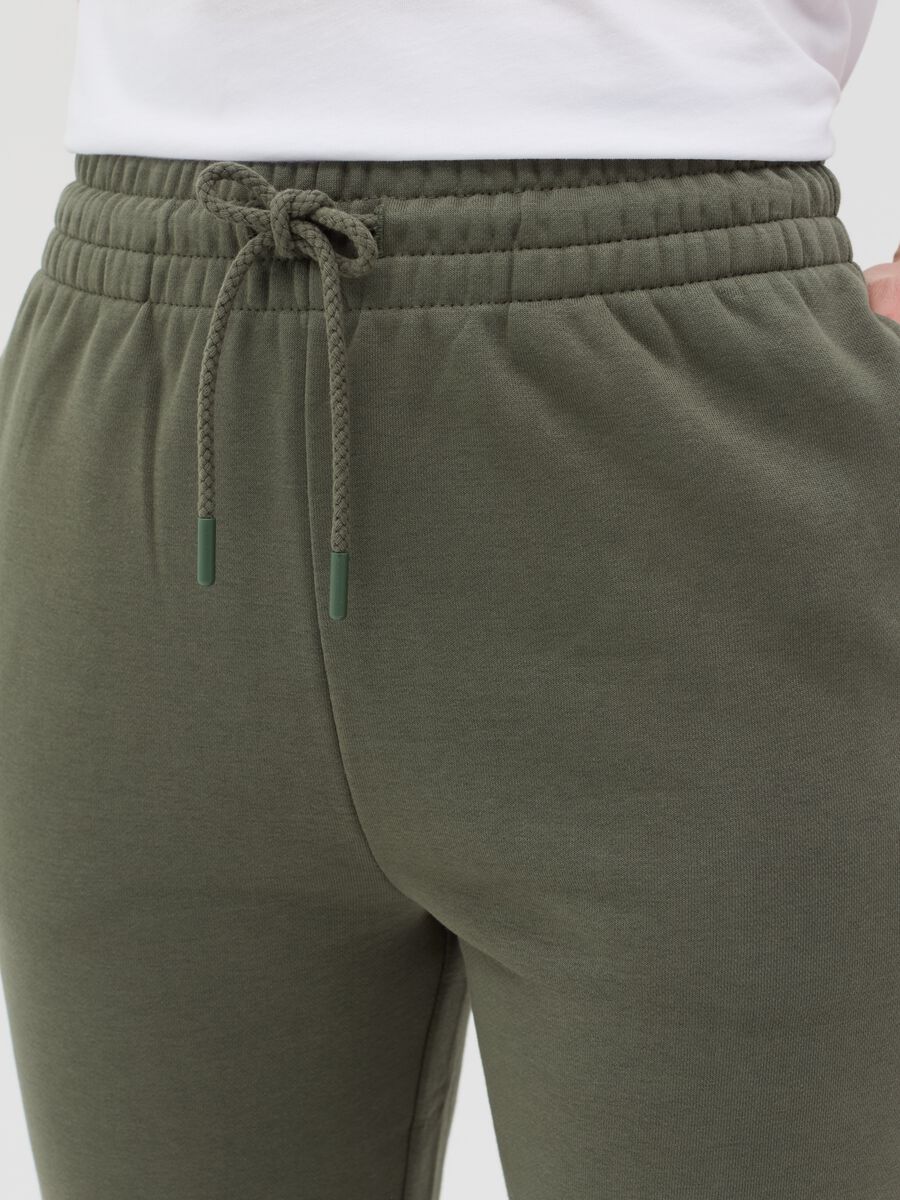 Essential joggers in fleece with drawstring_2