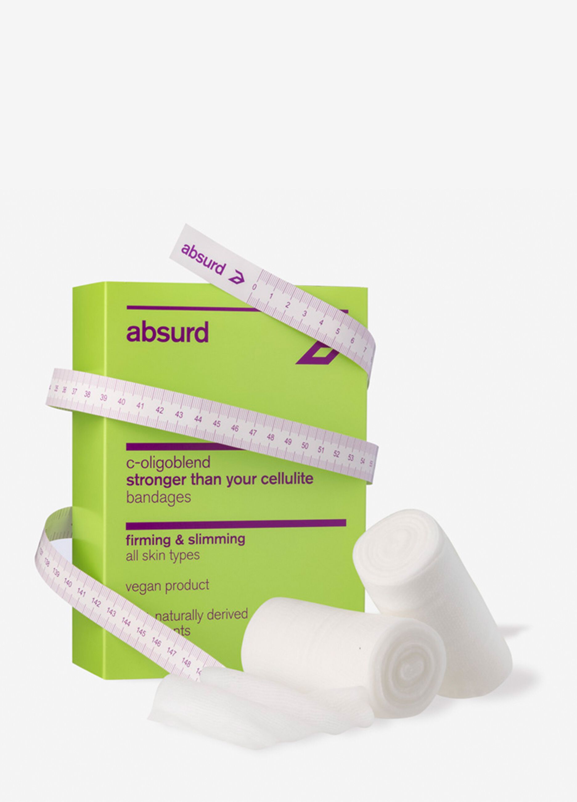 Bende riducenti monouso anticellulite*. Stronger than your Cellulite