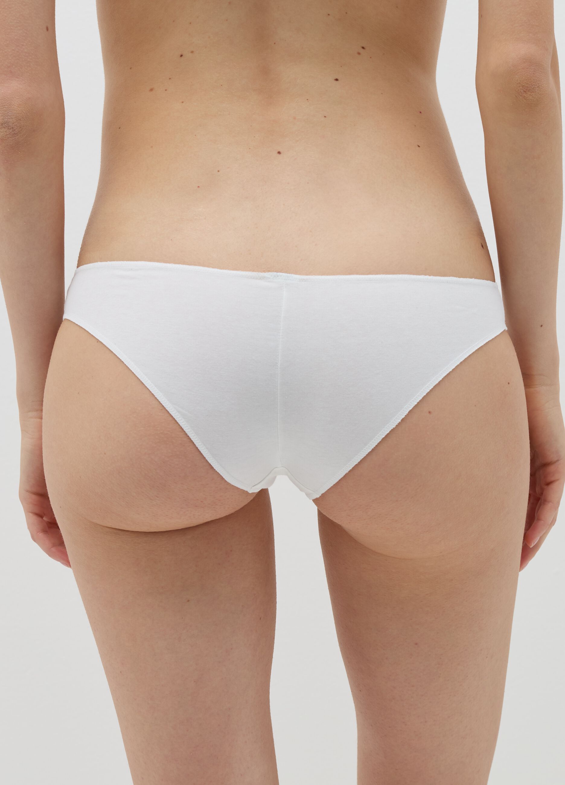 Slip brasiliano in cotone stretch