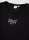 Black pure cotton regular fit T-shirt with logo_5