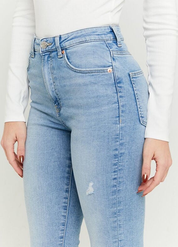 Women's light stretch denim jeans