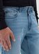 Men's pure cotton blue regular fit jeans_2
