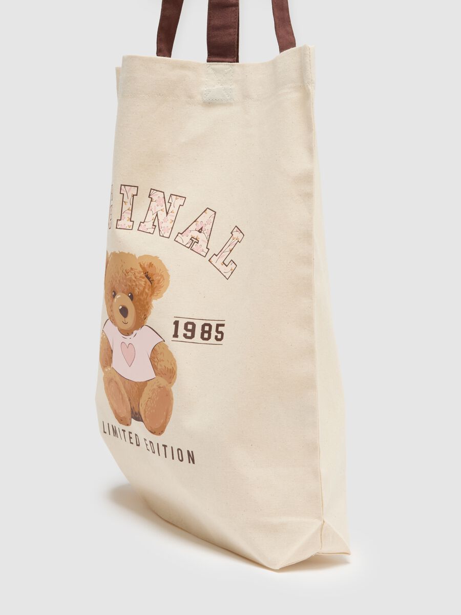 Multicolour pure cotton shoulder bag with print_2