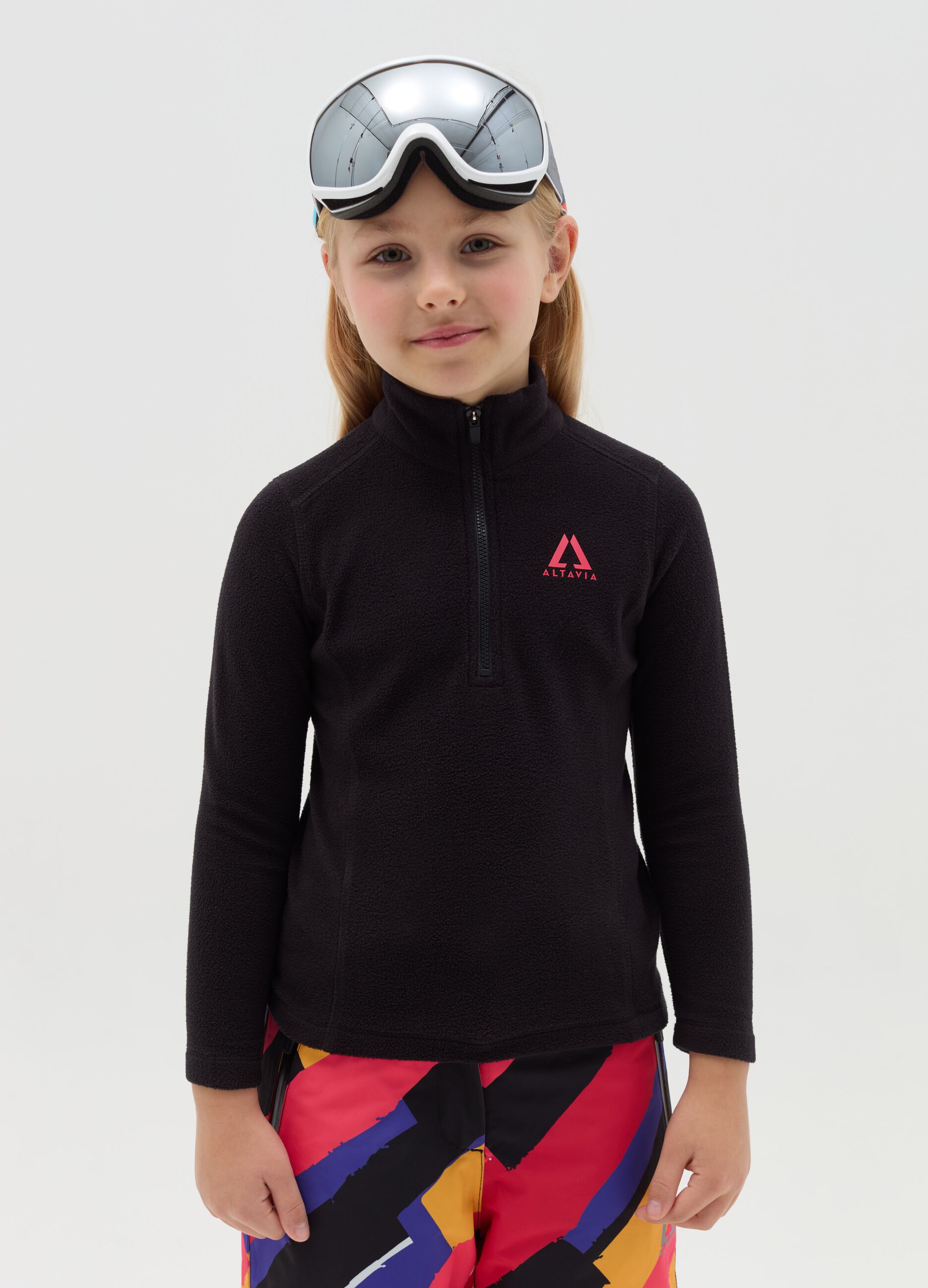 Altavia by Deborah Compagnoni half-zip fleece