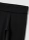Girls&rsquo; black flared leggings in stretchy organic cotton_4