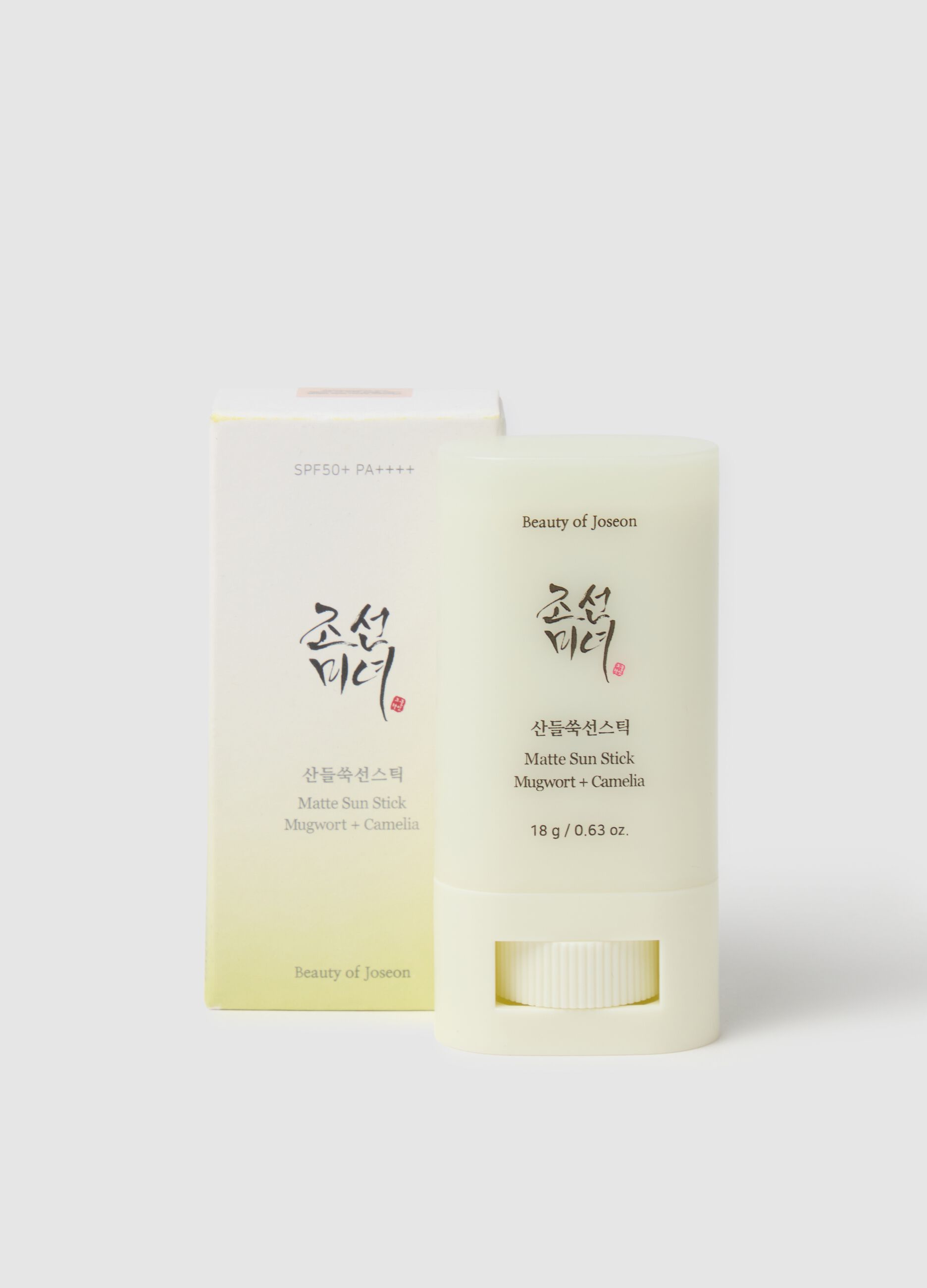 Matte Sun Stick: Mugwort & Camelia - skincare coreana