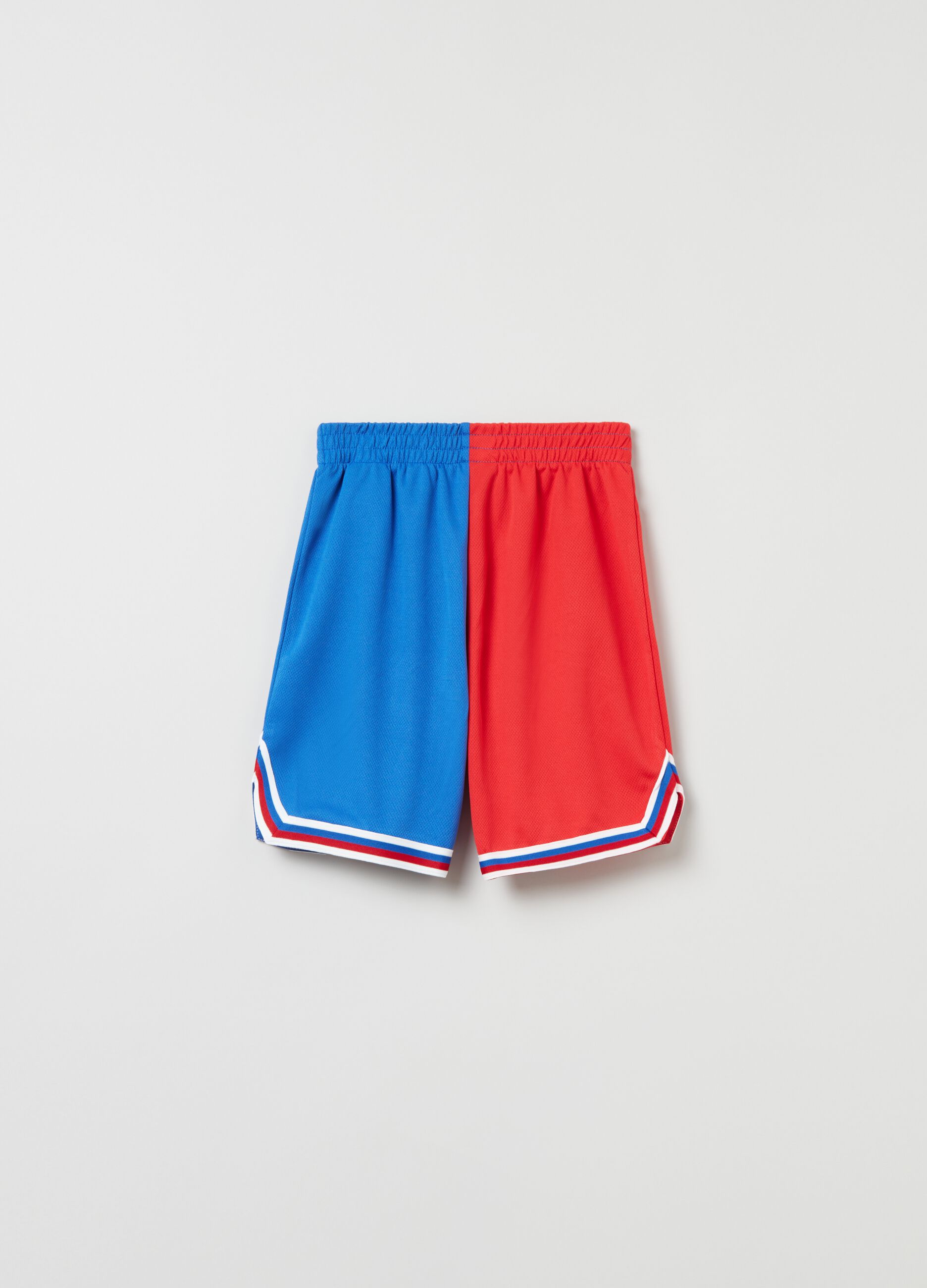 Shorts Throwback Split in mesh_1