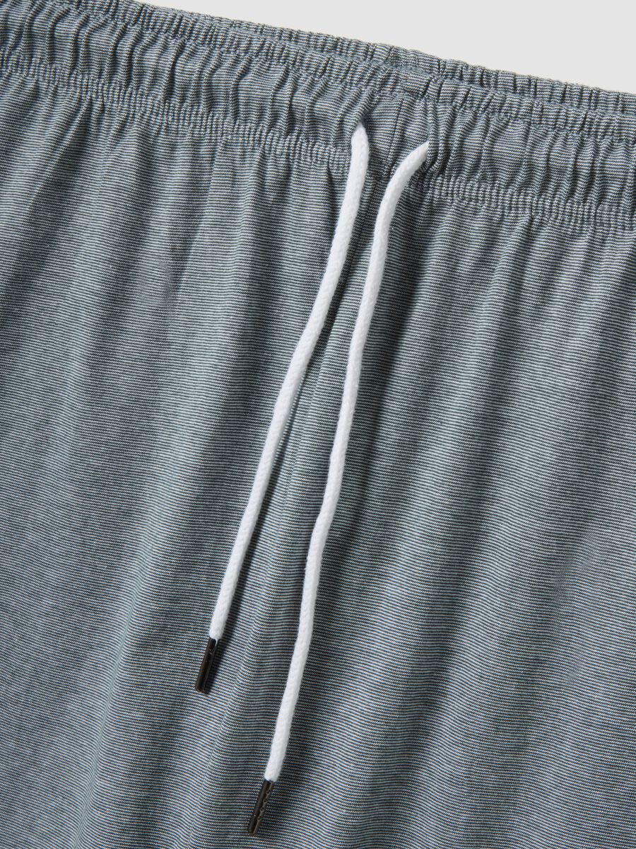 Short Pyjamas in Multicolour Organic Cotton with Regular Fit_5