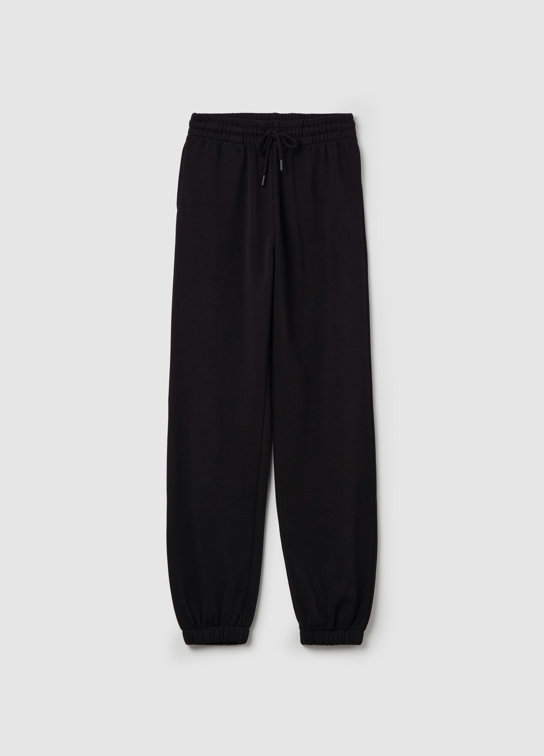 Essential joggers in fleece with drawstring