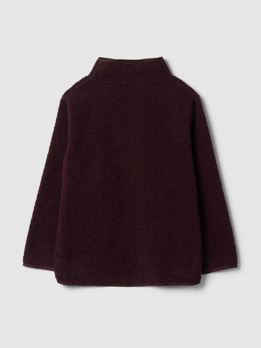 Plum purple crew-neck zip sweatshirt_2