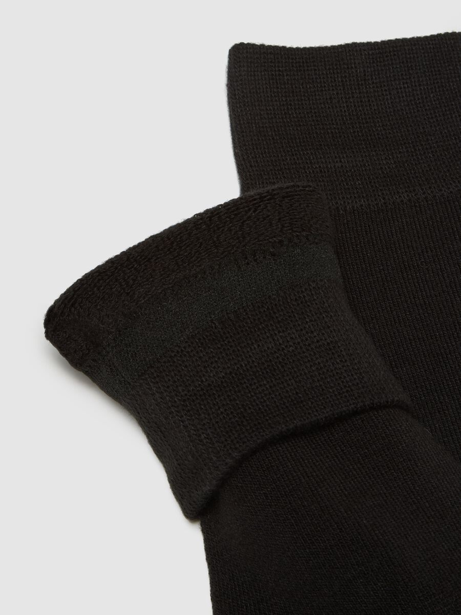 Two-pack short black socks_2
