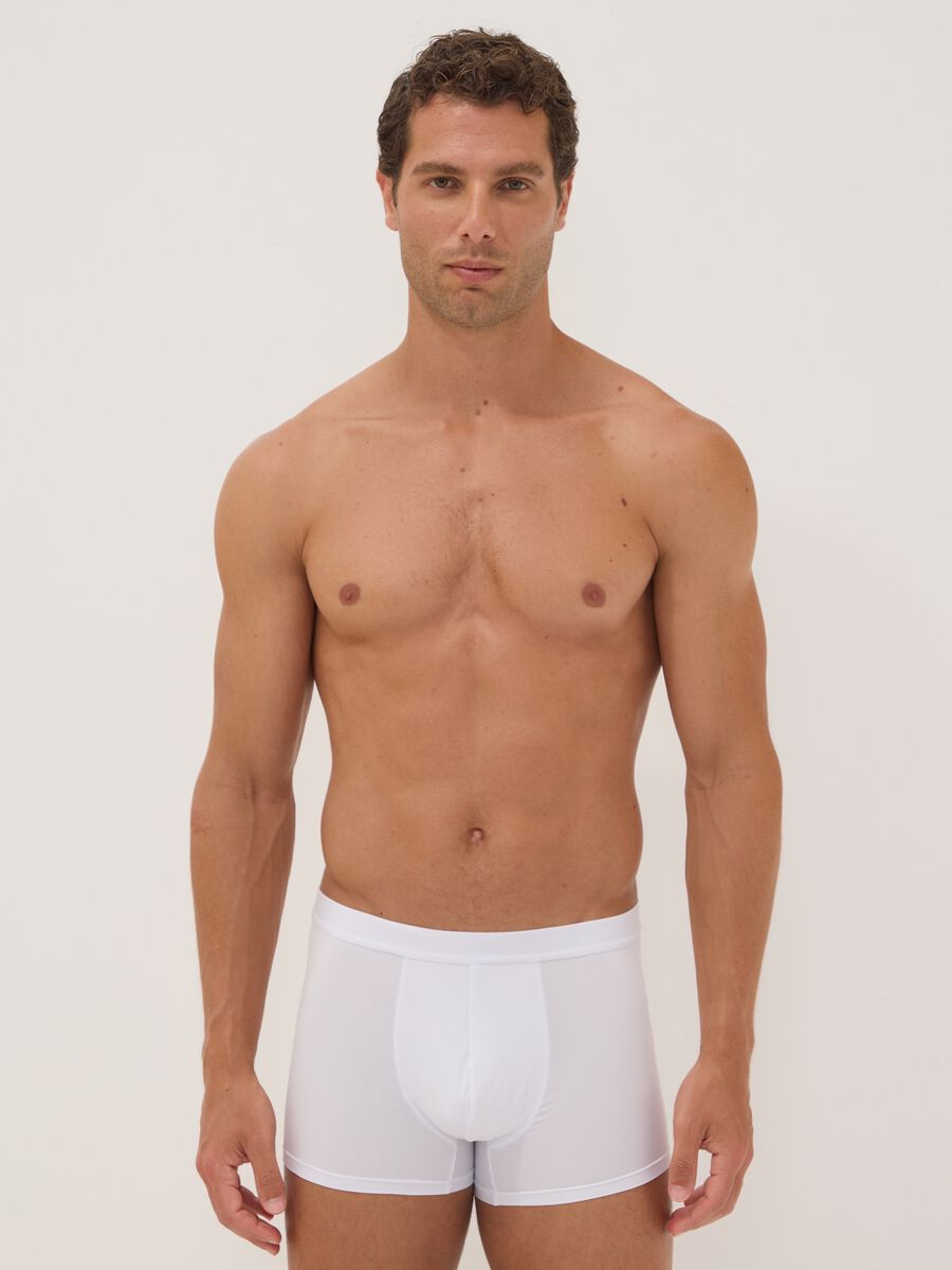 3-pack of white stretch microfibre boxer shorts_0