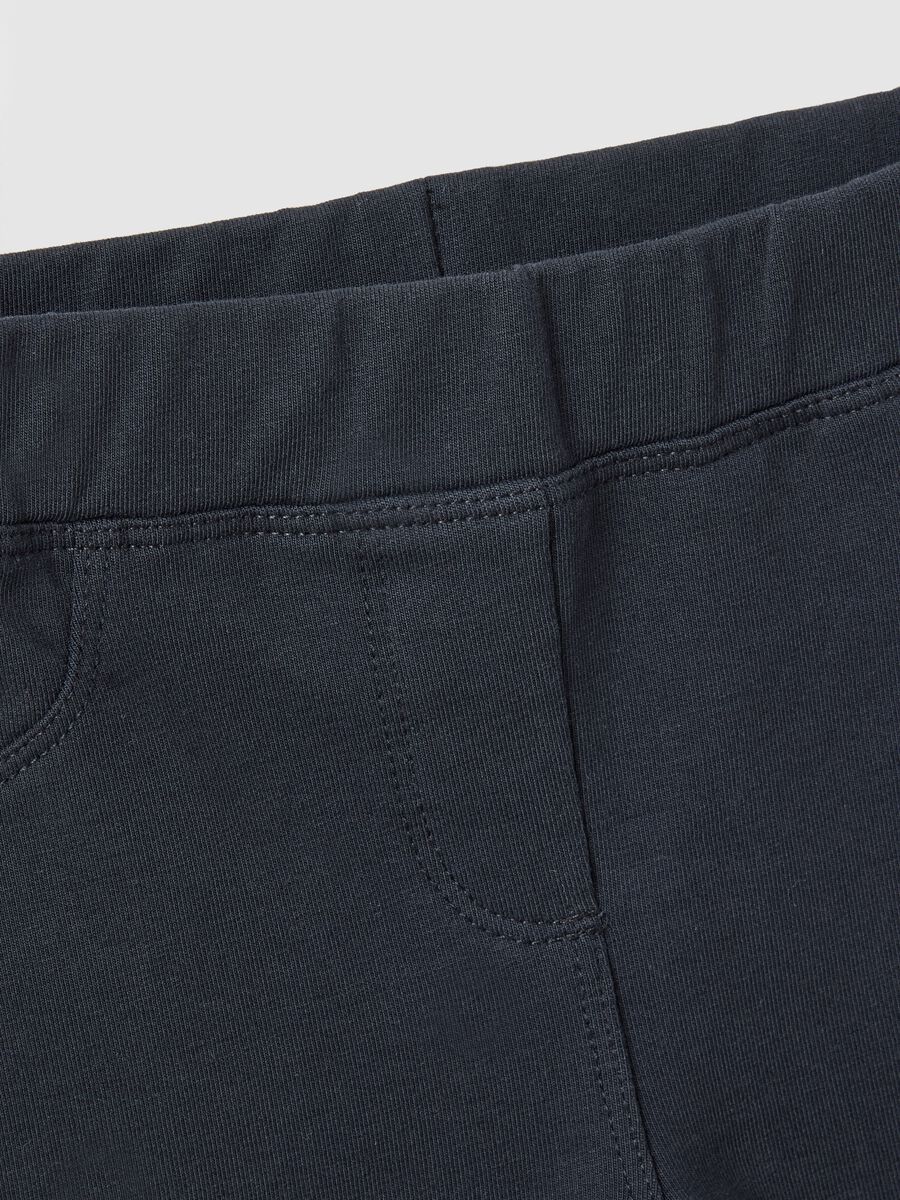 Multicolour sweatshirt and trousers set for girls in cotton blend regular fit_3