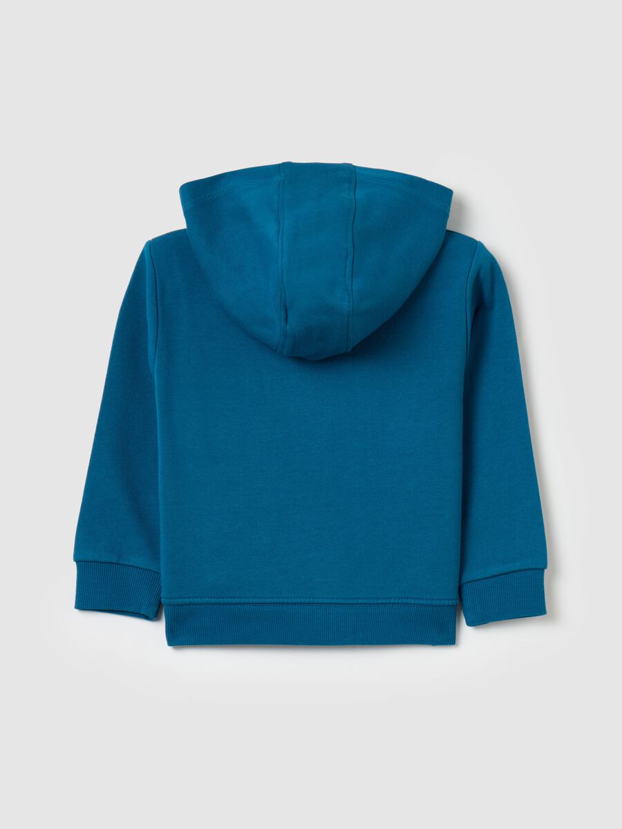 Full-zip plush hoodie_1