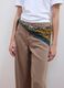 Brown wide-leg jeans in pure lyocell_3