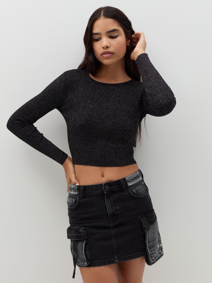 Pullover in lurex_0
