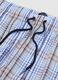 Multicolor checked pure cotton regular fit pyjama shorts_5
