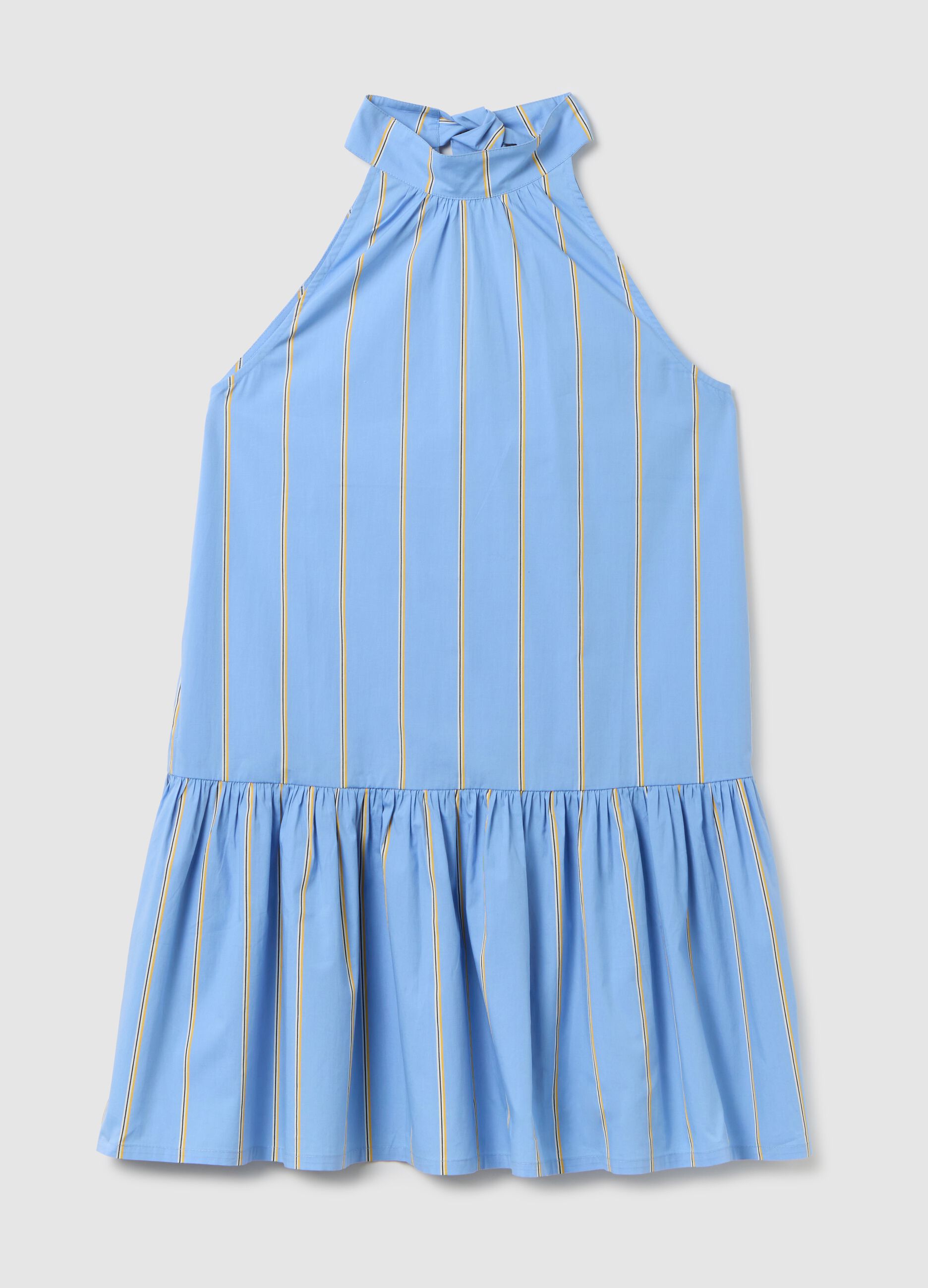 Women's Multicolour Regular Fit Pure Cotton Dress