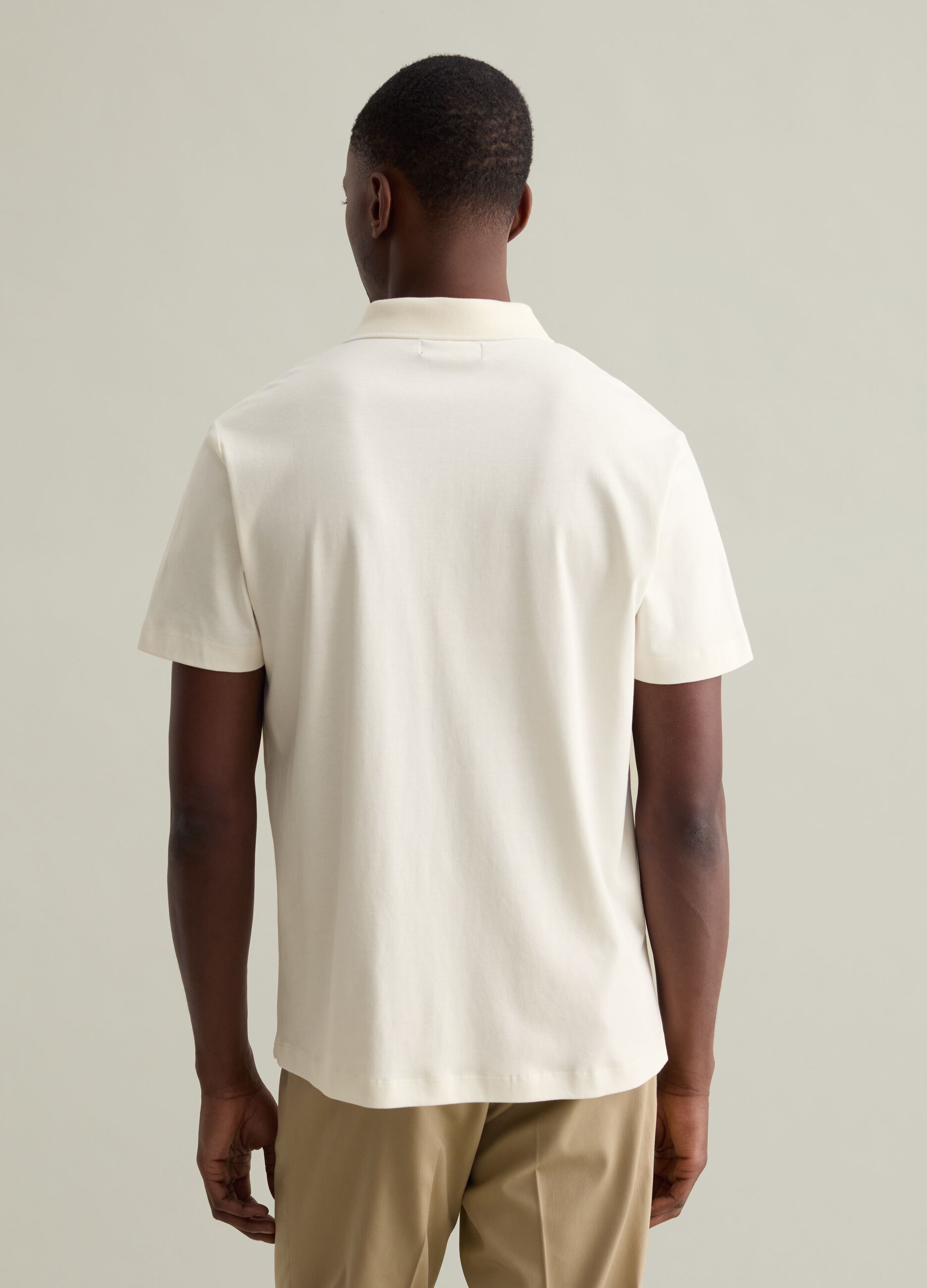 Cotton polo shirt