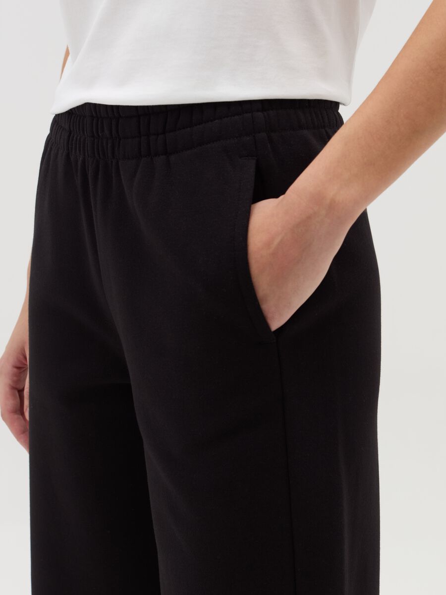 Joggers Essential relaxed fit in felpa_3