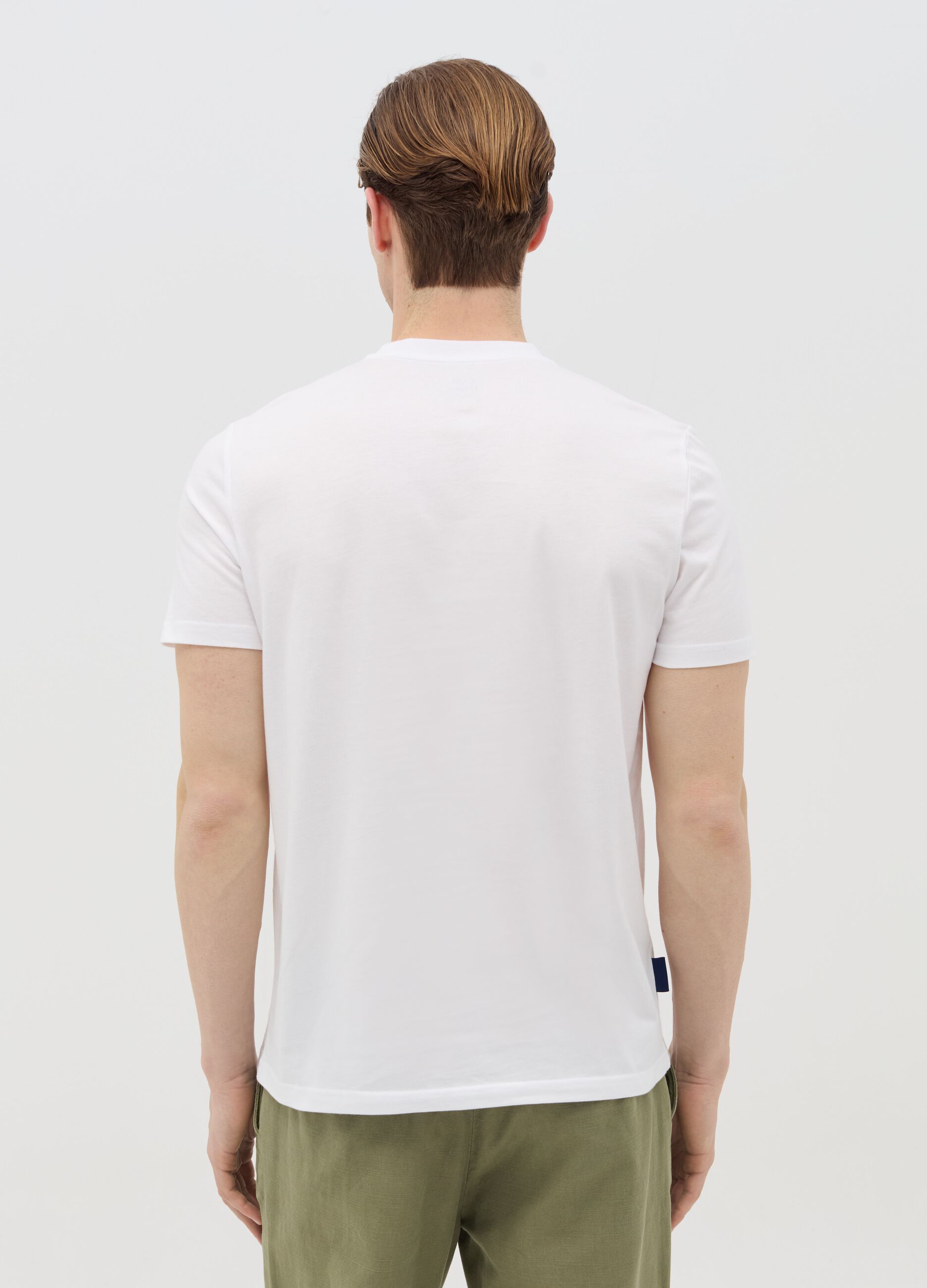 Cotton T-shirt with "Venice" print