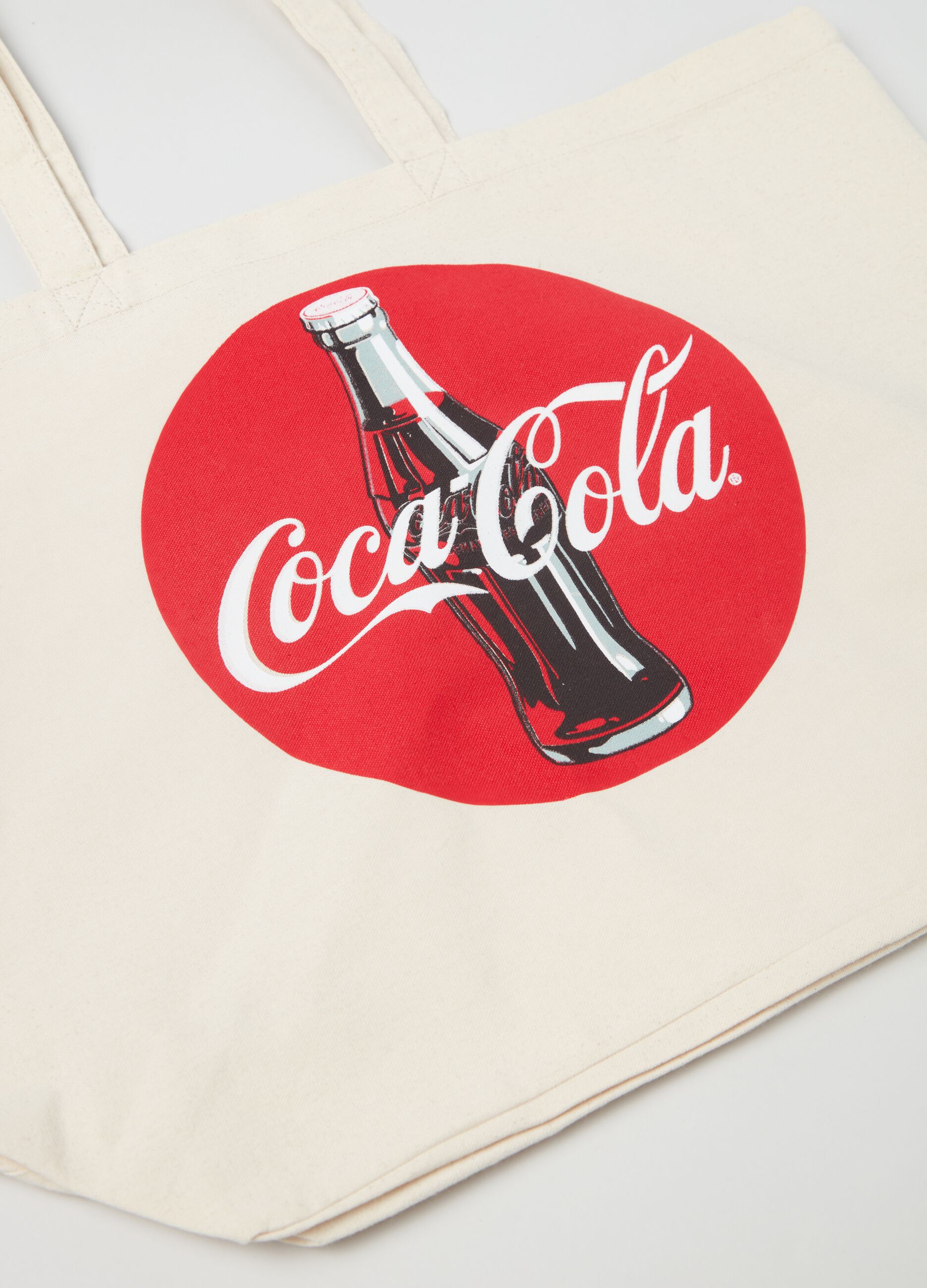 Borsa da spiaggia con stampa Coca-Cola®_1
