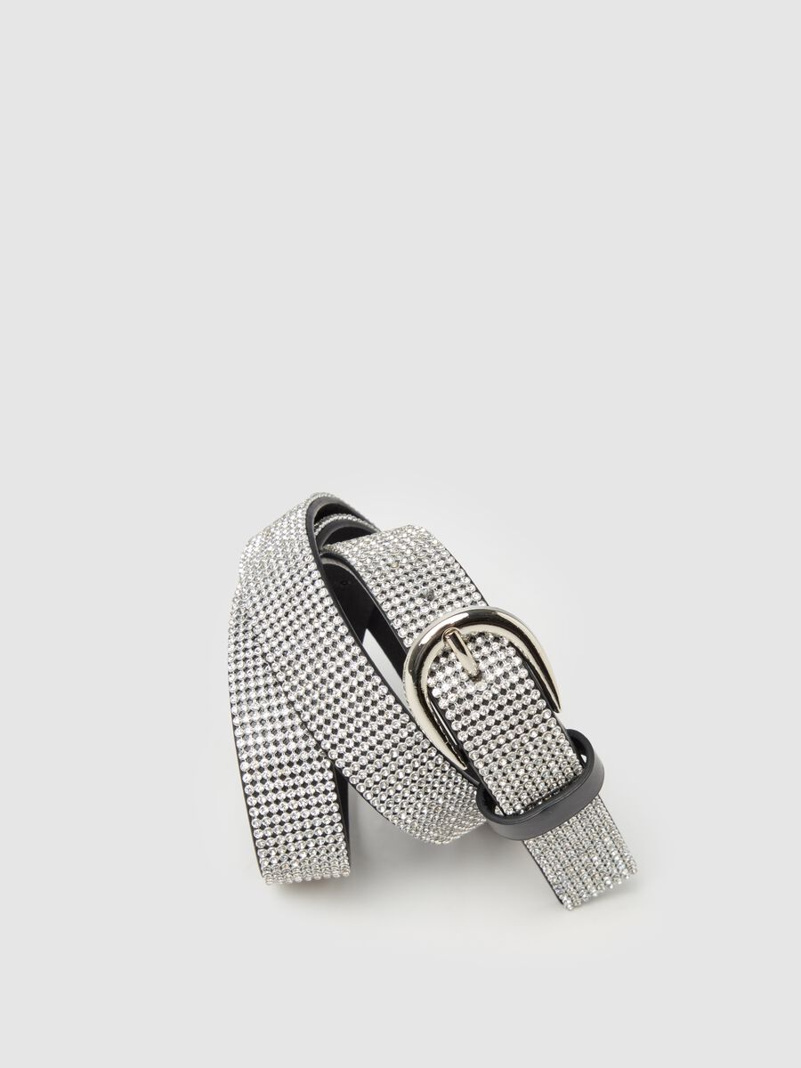 Belt with diamantés_2