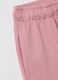 Girls' pure cotton pink culotte trousers_3