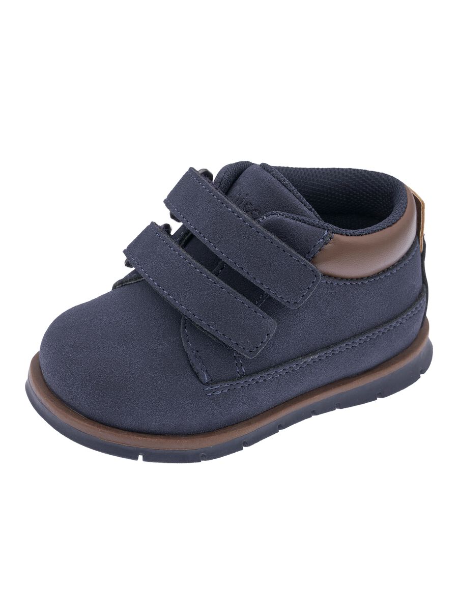 Blue shoes with double velcro_0