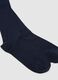 Set of two blue elasticated cotton long socks_2