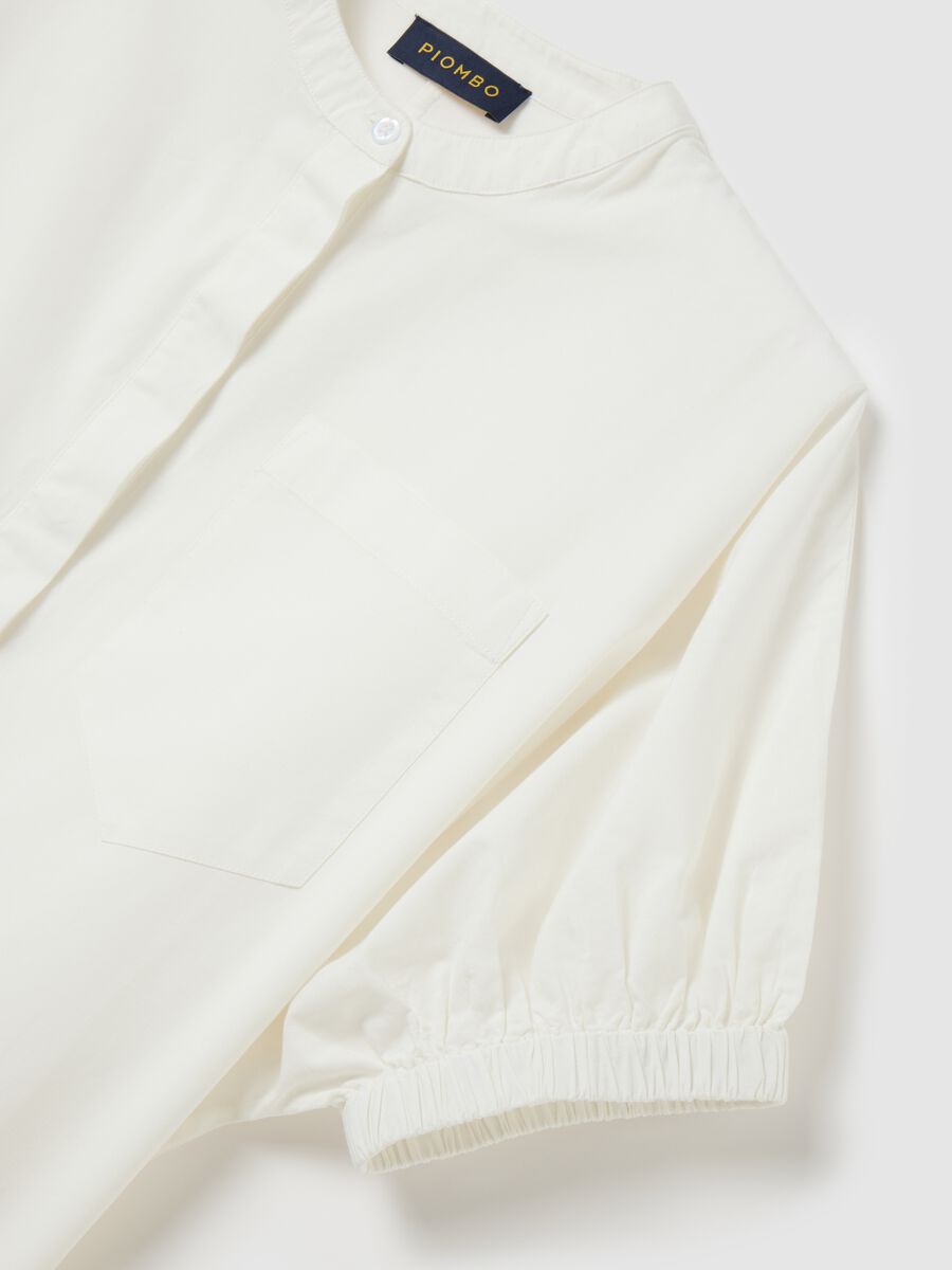 White Cotton Oversized Shirt_5