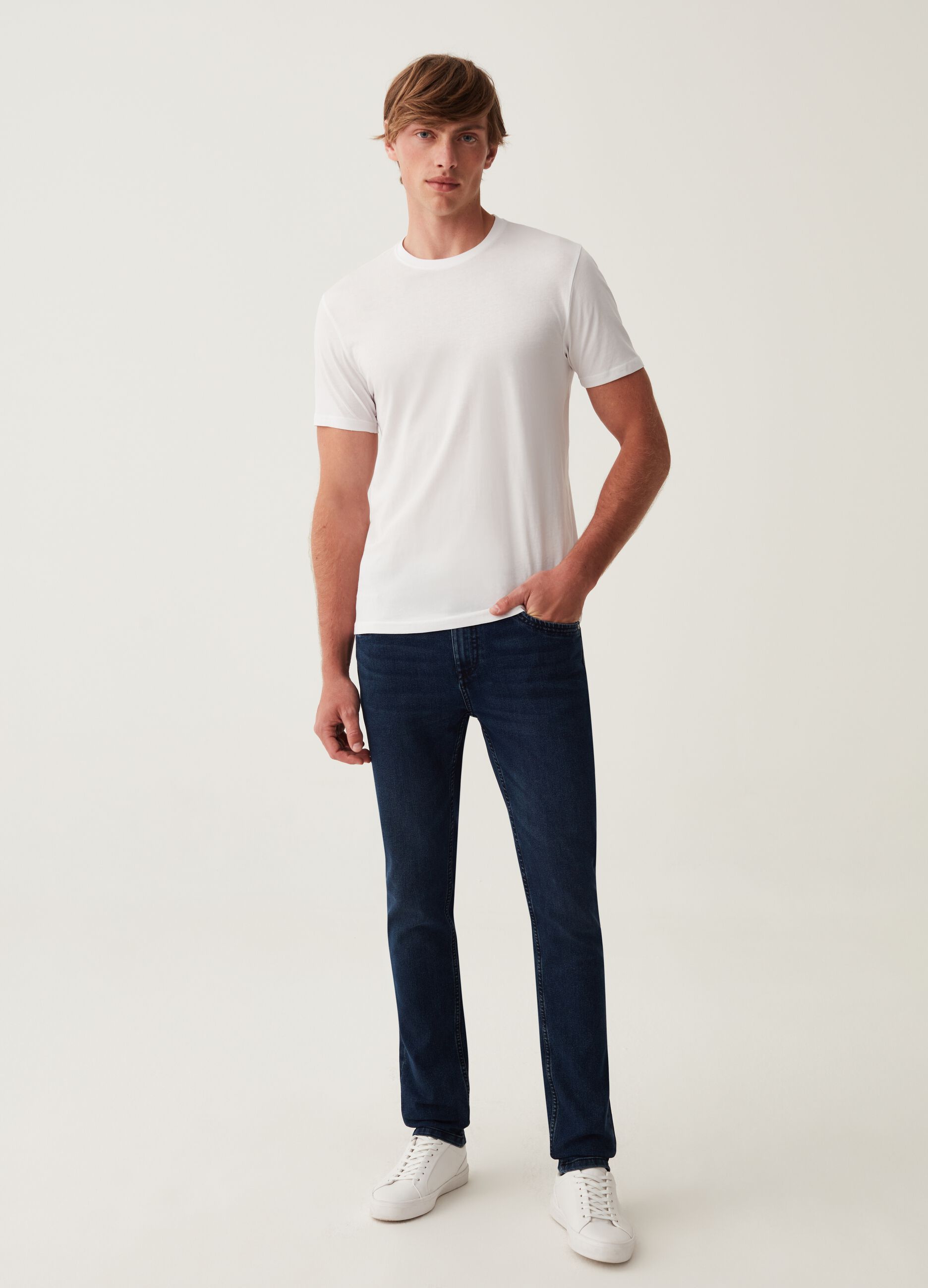 Jeans super skinny fit cinque tasche_0