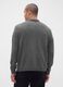 Grey cardigan in wool and polyamide_1