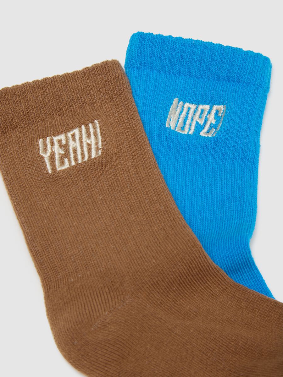 Set of multicolour stretch cotton children's socks_1