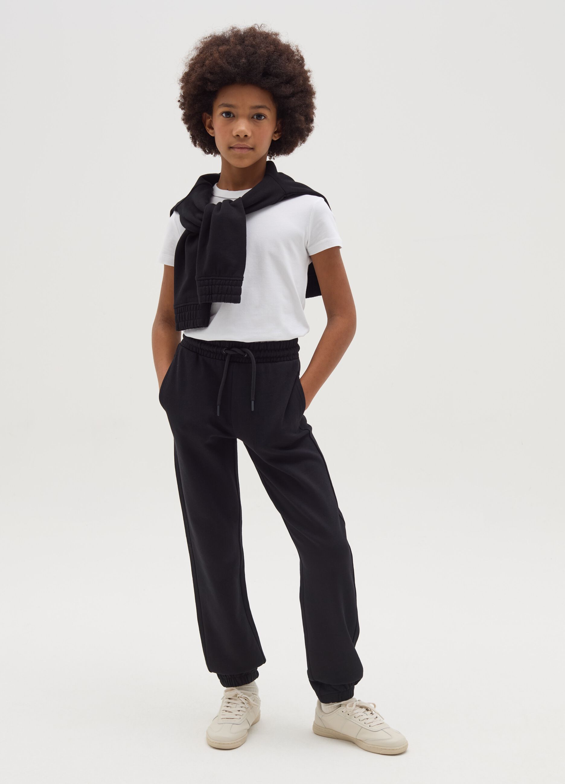 Joggers Essential in felpa con coulisse