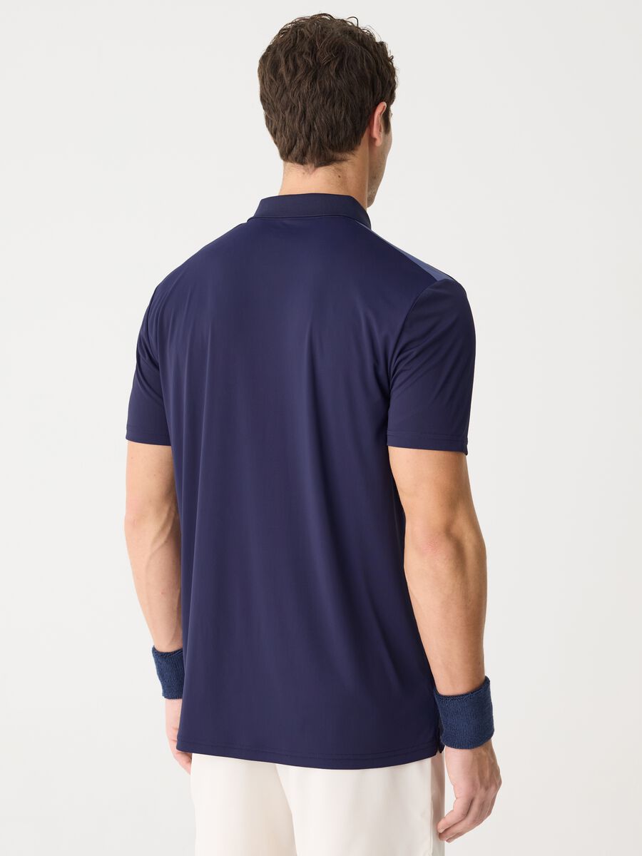 SLAZENGER polo shirt in technical fabric_2