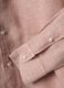 Slim Fit Long Sleeve Pink Pure Linen Shirt_1