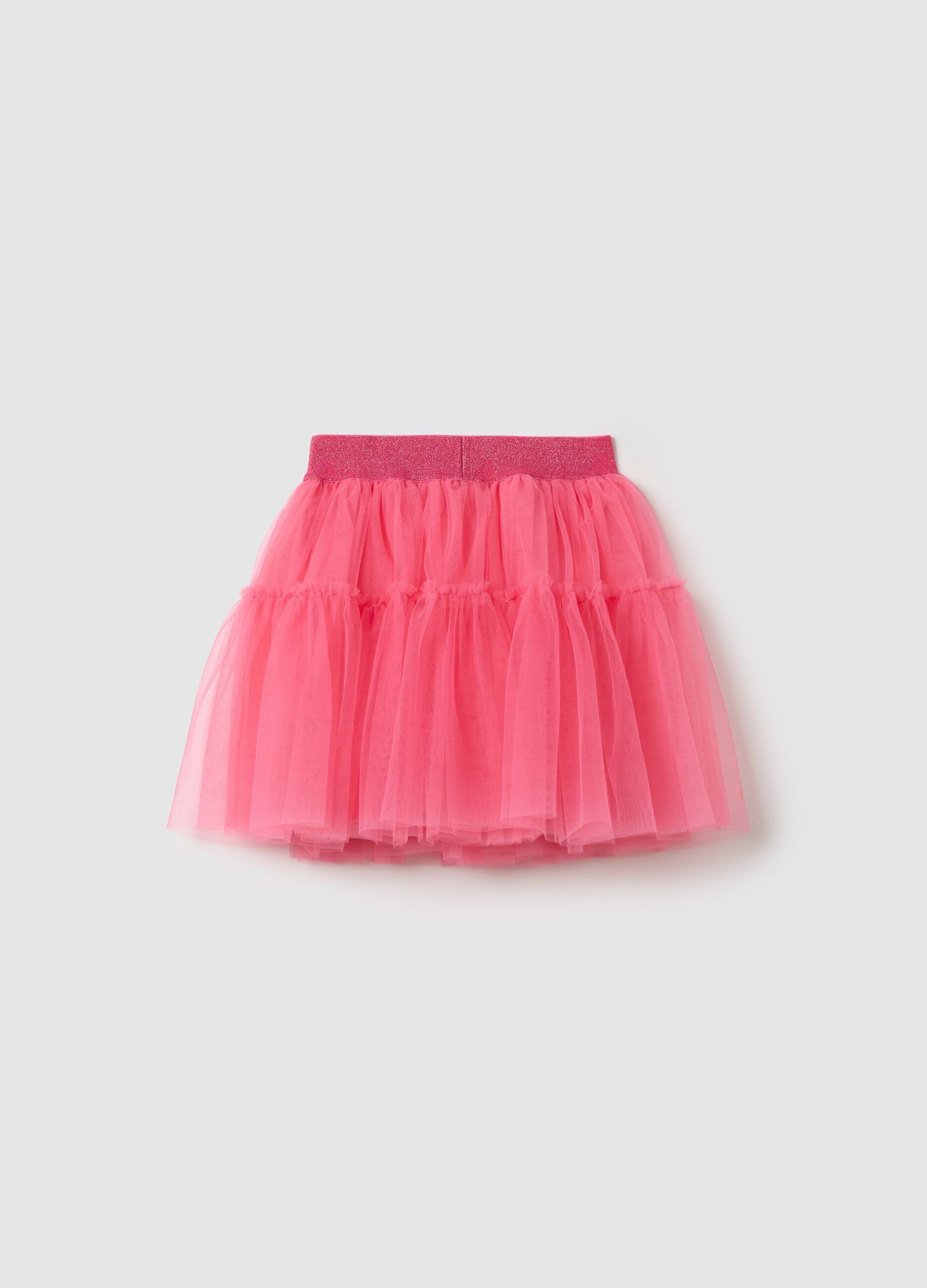 Gonna rosa in tulle 