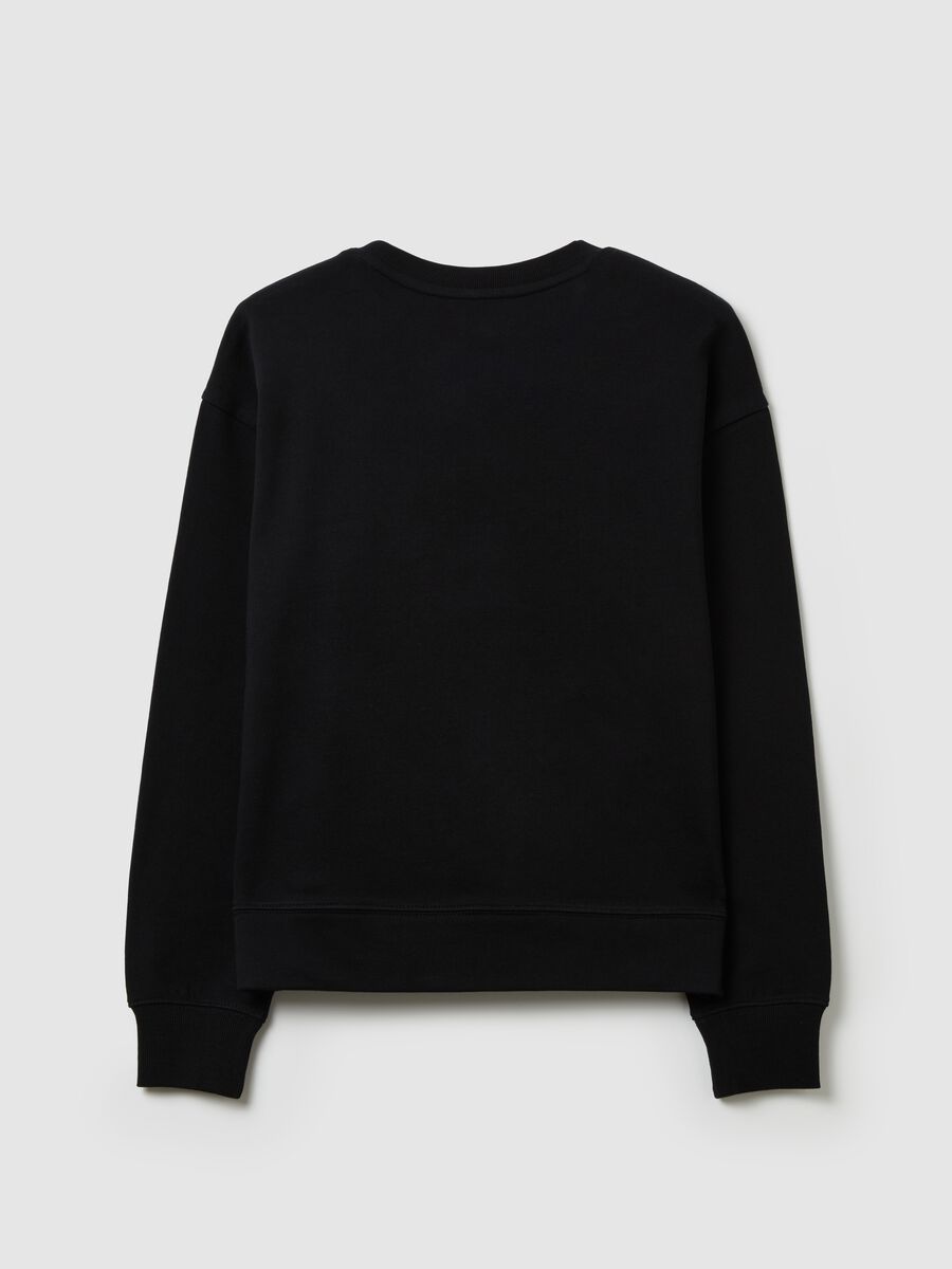 French terry sweatshirt with print_4