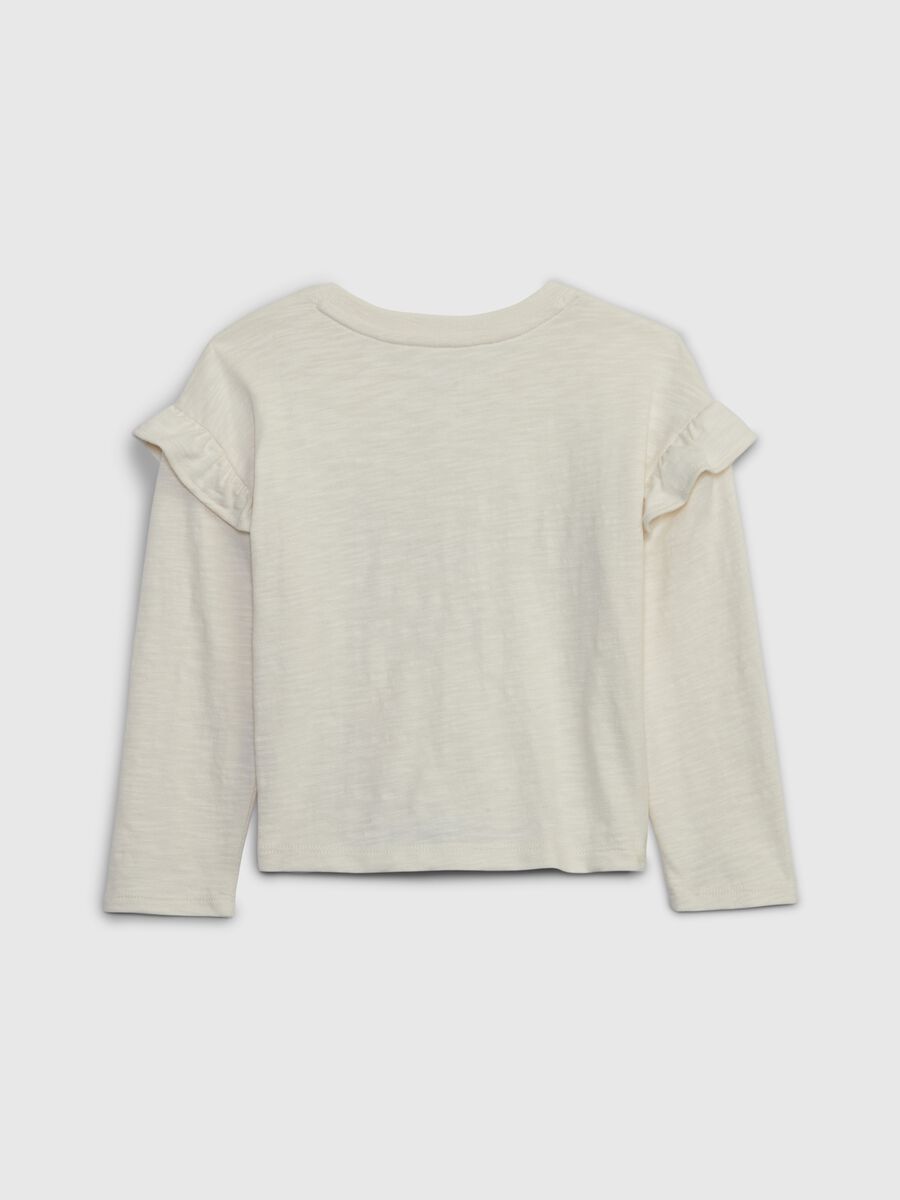 T-shirt maniche lunghe stampa Minnie_1