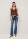 Brown sequin top with thin straps_2