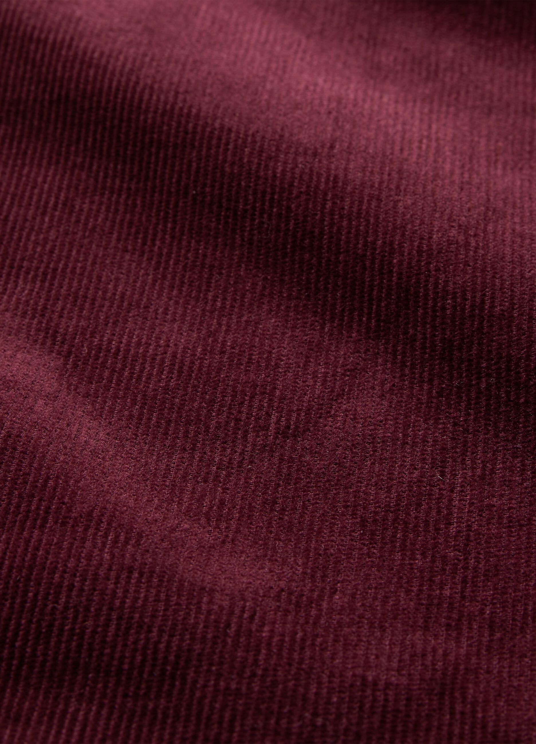 Straight high-rise trousers in corduroy