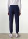 Blue organic cotton jogger trousers_3