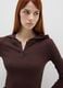Brown Cotton Hoodie T-shirt_3