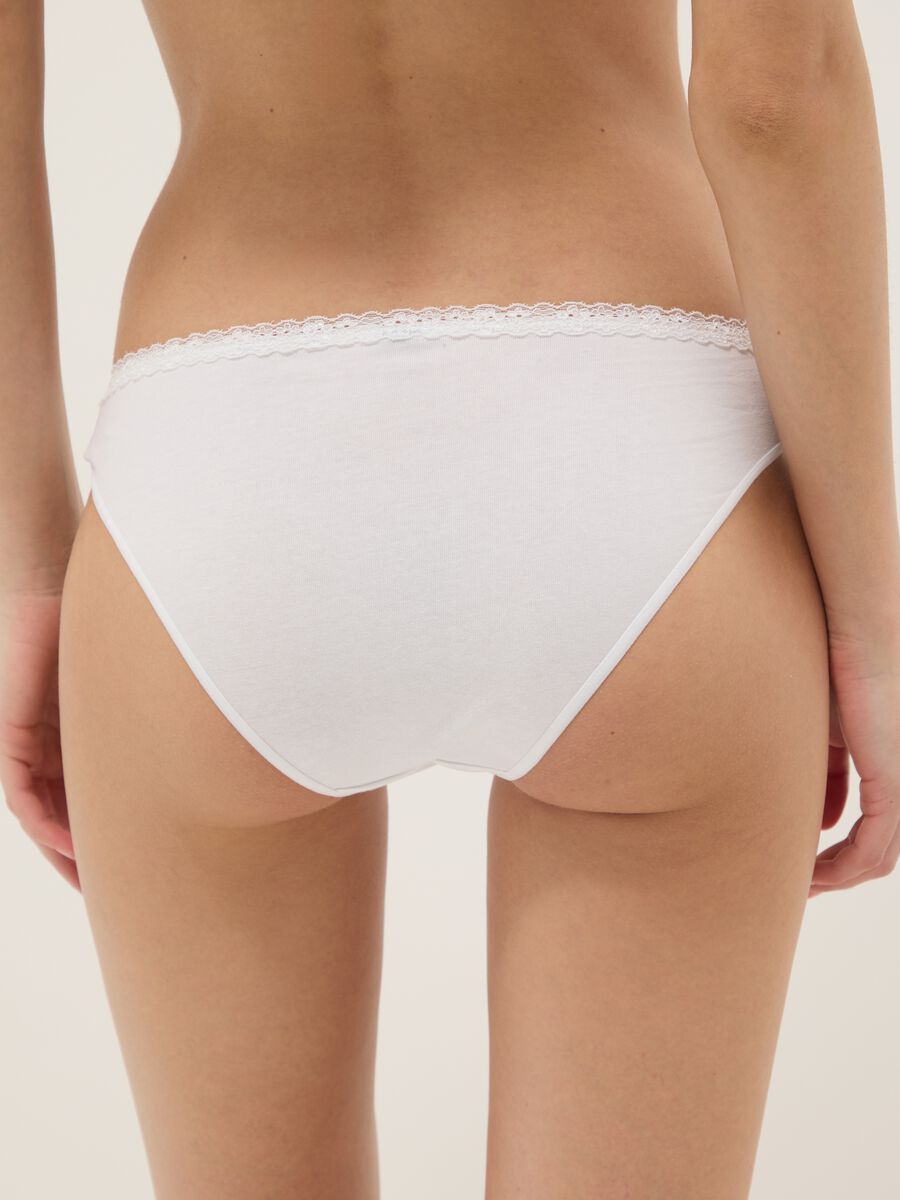 Bipack di slip in cotone organico beige_2