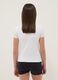 Girls&rsquo; white stretch cotton regular-fit T-shirt_1