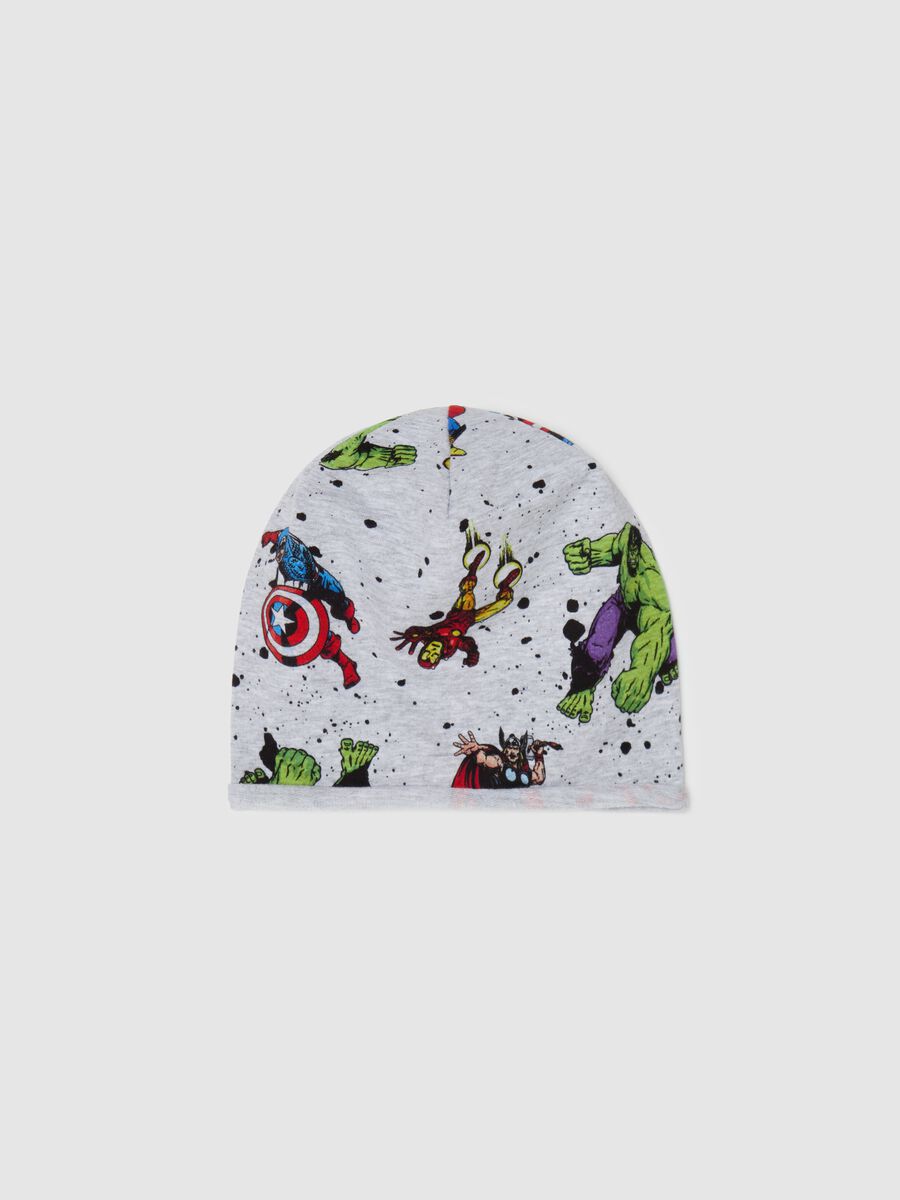 Jersey hat with Superheroes print_0