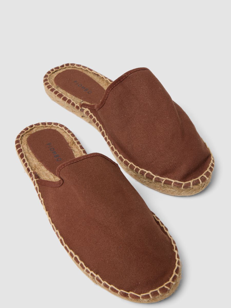 Brown espadrille-style sandals_2